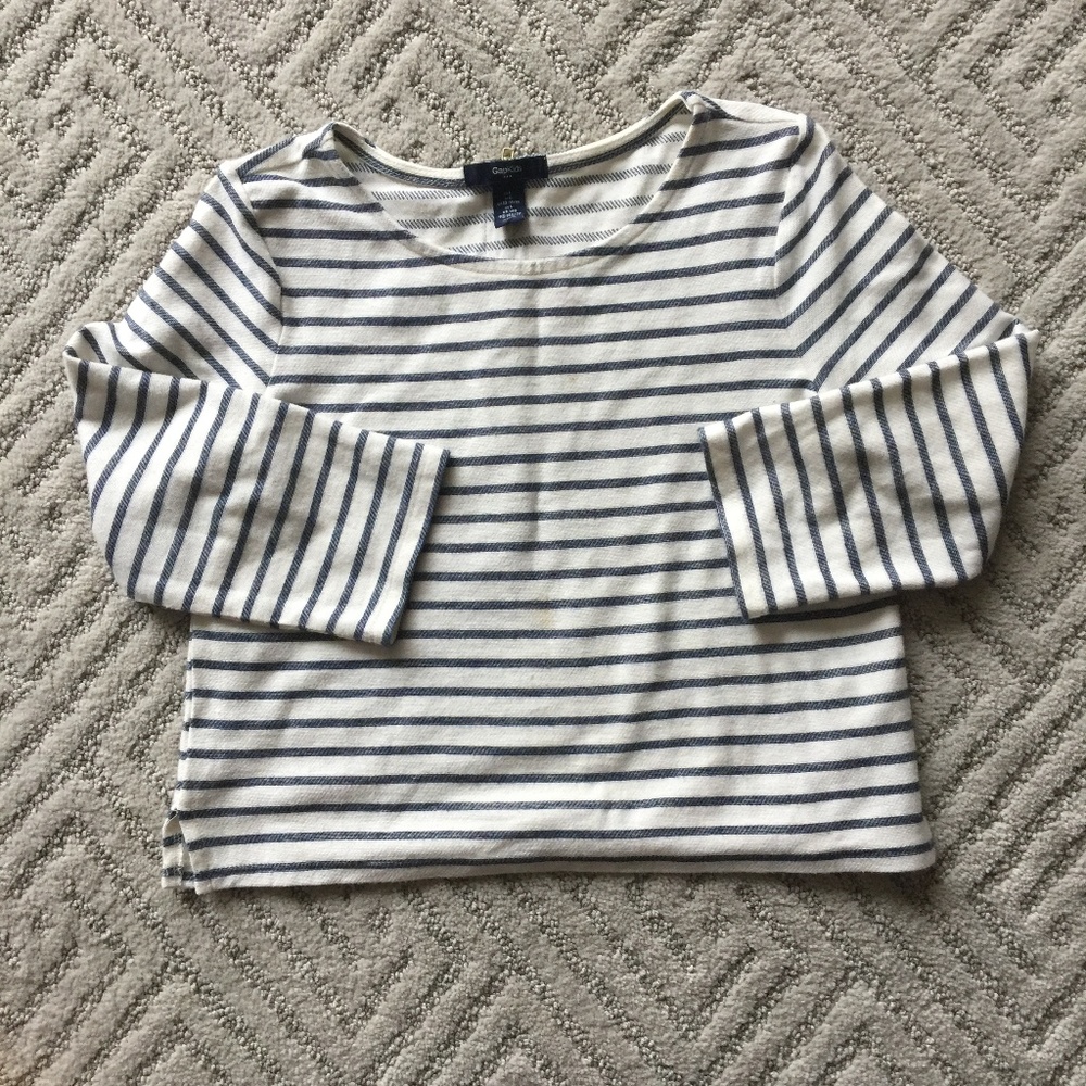 Gap girl strip top size L
